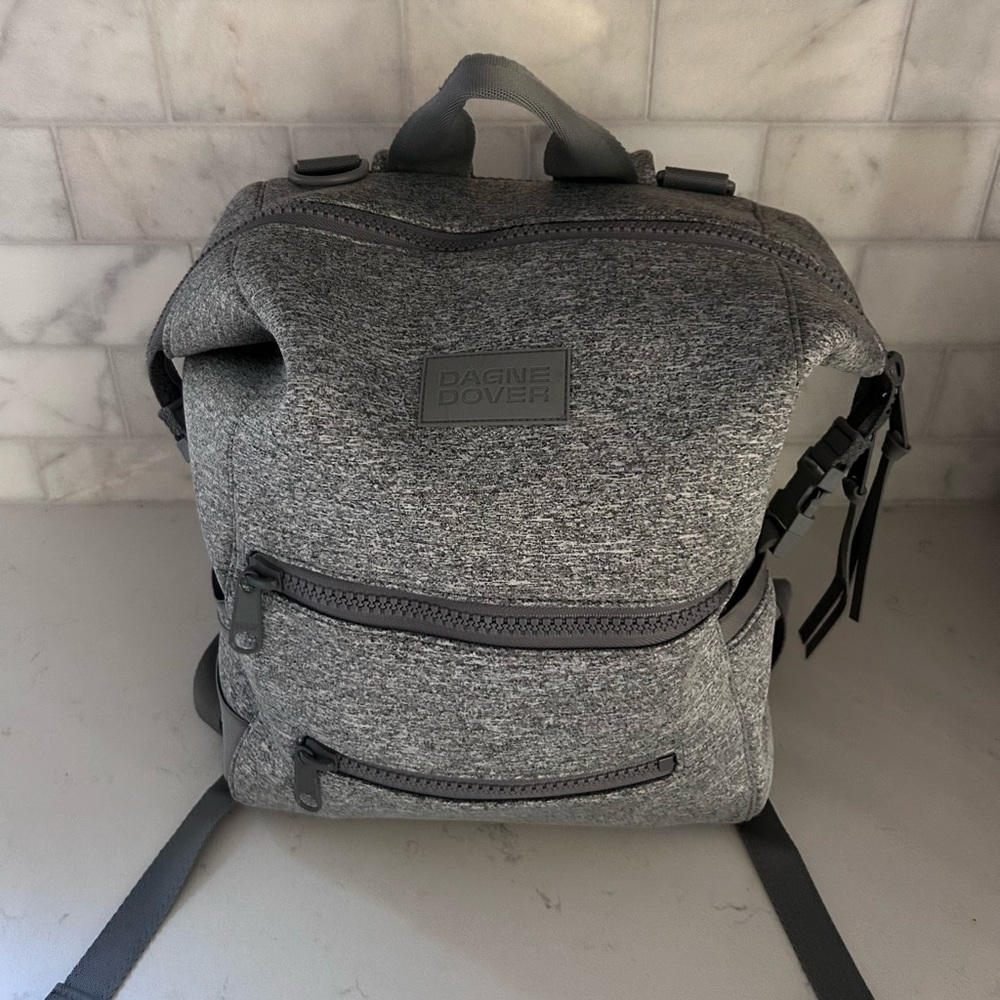 Dagne Dover Indi Diaper Bag in Heather Grey